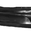 Pare chocs arrière pour DACIA SANDERO I, 2008-2012, noir, Neuf