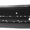 Pare chocs arrière pour FIAT 500 phase 1, 2007-2012, (trous moulure & radar x4), Neuf à peindre