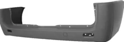 Pare chocs arrière pour FIAT SCUDO II 2007-2016, modèle châssis long, Neuf à peindre