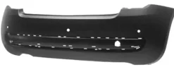 Pare chocs arrière pour FIAT 500 phase 1, 2012-2015, (trous moulure & radar x3), Neuf à peindre