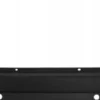 Pare chocs arrière pour FIAT DOBLO II ph.1 2010-2014 (2 portes arrière - Natural Power), noir, trous radar