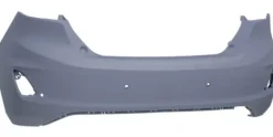 Pare chocs arrière pour FORD FIESTA VII ph.1 2017-2021, 6 trous radar, Neuf à peindre