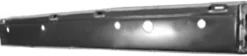 Pare chocs arrière pour FORD TRANSIT CONNECT I phase 1, 2002-2006, central, trous radar, noir