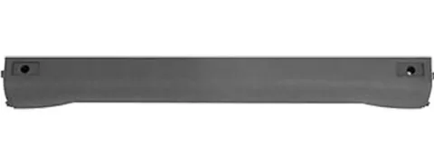 Pare chocs arrière pour MERCEDES SPRINTER I (W901-W904), 1995-2000, central, noir, Neuf