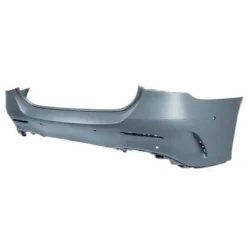 Pare chocs arrière pour MERCEDES CLASSE A A35/AMG LINE, depuis 2018 (W177), avec cache crochet, trous radar et park assist + supports, 4 portes, Neuf à peindre