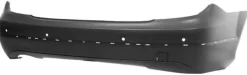 Pare chocs arrière pour MERCEDES (W204) CLASSE C ph. 2 2011-2014, trous radar+supports, Mod. 4 portes Avantgard/Elegance, Neuf à peindre