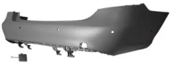 Pare chocs arrière pour MERCEDES (W212) CLASSE E de 2013-2016, trous radars, Neuf à peindre