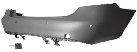 Pare chocs arrière pour MERCEDES (W212) CLASSE E de 2013-2016, trous radars, Neuf à peindre