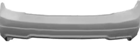 Pare chocs arrière pour MERCEDES (W204) CLASSE C ph. 2 2011-2014, Mod. 4 portes AMG, Neuf à peindre