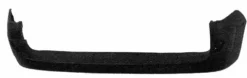 Pare chocs arrière pour NISSAN KUBISTAR, 2003-2010, noir, Neuf