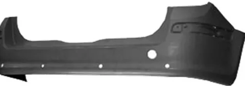 Pare chocs arrière pour OPEL ASTRA H 2004-2007, Mod. S.W., trous capteurs radar, Neuf à peindre