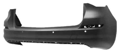 Pare chocs arrière pour OPEL ASTRA J 2010-2012, Mod. S.W., trous capteurs radar, Neuf à peindre