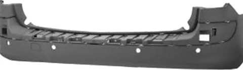 Pare chocs arrière pour PEUGEOT 308 I SW phase 1, 2007-2011, (break) trous radar de recul, à peindre