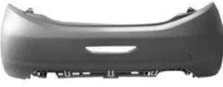 Pare chocs arrière pour PEUGEOT 208 phase 1, 2012-2015, Neuf à peindre