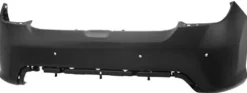Pare chocs arrière pour PEUGEOT 308 I phase 2, 2011-2013, trous radar de recul, Neuf à peindre