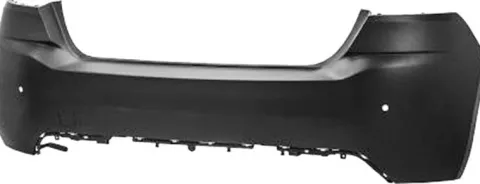 Pare chocs arrière pour PEUGEOT 308 II phase 1, 2013-2017, trous radar de recul, Mod. 5 portes, Neuf à peindre