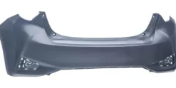 Pare chocs arrière pour TOYOTA YARIS III phase 3, 2017-2020, Neuf à peindre