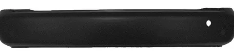 Pare chocs arrière pour VOLKSWAGEN CADDY III ph.2, 2010-2015, (modèle Van - Chassis court), noir,