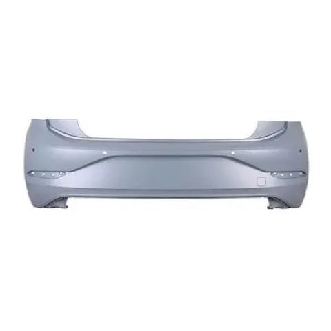 Pare chocs arrière pour VOLKSWAGEN POLO VI phase 2 depuis 2021, trous radar + supports, cache crochet, Neuf à peindre