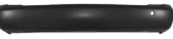 Pare chocs arrière pour VOLKSWAGEN CADDY III phase 1, 2004-2010, (modèle Van - Chassis court), noir