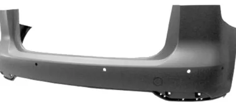 Pare chocs arrière pour VOLKSWAGEN TOURAN I ph.3 2010-2015, 6 trous radar, Neuf à peindre