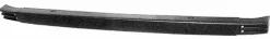 Pare chocs arrière pour VOLKSWAGEN TRANSPORTER T4, 1990-1996, (partie centrale), noir, Neuf