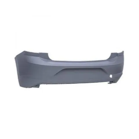 Pare chocs arrière pour VOLKSWAGEN POLO VI phase 2 depuis 2021, avec cache crochet, trous PDC, Supports, Mod. GTI, Neuf à peindre