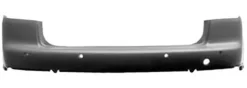 Pare chocs arrière pour VOLKSWAGEN TOURAN I phase 1, 2003-2006, trous radar de recul 23mm, à peindre