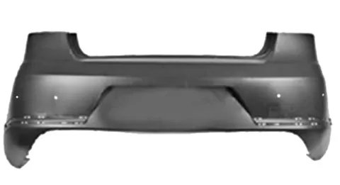 Pare chocs arrière pour VOLKSWAGEN PASSAT B7 2011-2014 Mod. Berline Comfortline, trou capteurs radar