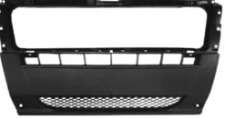 Pare chocs avant central pour CITROËN JUMPER II phase 1, 2006-2014, noir, avec grille inférieure