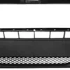 Pare chocs avant central pour FIAT DUCATO Camping-car III ph. 1, 2006-2014, noir, grille inférieure