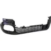 Pare chocs avant inférieur pour CITROËN BERLINGO III ph.1 2018-2024, trous moulure, trous radar + supports, noir gaufré, Mod. MULTISPACE, Neuf