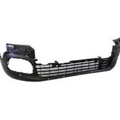 Pare chocs avant inférieur pour CITROËN BERLINGO III ph.1 2018-2024, trous moulure, trous radar + supports, noir gaufré, Mod. MULTISPACE, Neuf