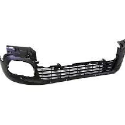Pare chocs avant inférieur pour CITROËN BERLINGO III ph.1 2018-2024, trous moulure, trous radar + supports, noir gaufré, Mod. MULTISPACE, Neuf
