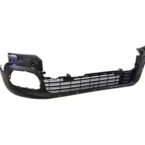 Pare chocs avant inférieur pour CITROËN BERLINGO III ph.1 2018-2024, trous moulure, noir gaufré, Mod. MULTISPACE, Neuf