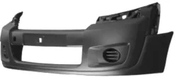 Pare chocs avant noir pour PEUGEOT EXPERT II 2007-2016, Noir sans trous feux antibrouillard, Neuf