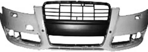 Pare chocs avant pour AUDI A6 III ph. 2 2008-2011, trous lave-phares et capteurs radar, Neuf