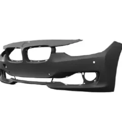 Pare chocs avant pour BMW Serie 3 F30, 2012-2014, trous radar + supports, Mod. BASIS, Neuf à peindre