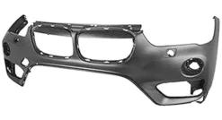 Pare chocs avant pour BMW X1 F48 depuis 2015, avec lave-phares, Neuf à peindre