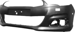 Pare chocs avant pour CITROËN C4 II phase 2, 2015-2018, trous radar & lave phares, Neuf à peindre