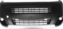 Pare chocs avant pour FIAT QUBO, 2008-2016, (Trekking), trous feux antibrouillard, Neuf à peindre