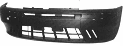 Pare chocs avant pour FIAT PUNTO II ph.1, 1999-2003, (3 portes - EL HLX diesel ELX JTD), à peindre