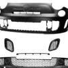 Pare chocs avant pour FIAT 500 phase 1, 2007-2015 (kit Abarth), complet (sans logo) Neuf à peindre
