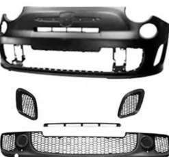 Pare chocs avant pour FIAT 500 phase 1, 2007-2015 (kit Abarth), complet (sans logo) Neuf à peindre