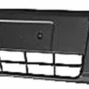 Pare chocs avant pour FORD TRANSIT CONNECT I phase 1, 2002-2006, trous feux antibrouillard, noir