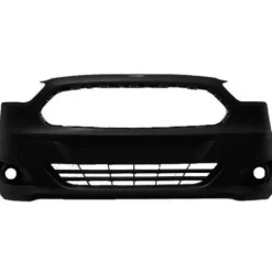 Pare chocs avant pour FORD TOURNEO COURIER II 2013-2017, trous antibrouillard, noir à apprêter, Neuf
