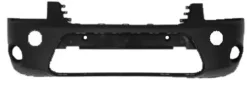 Pare chocs avant pour FORD TOURNEO CONNECT I phase 3, 2009-2013, trous feux antibrouillard, gris foncé