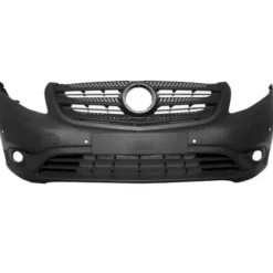 Pare chocs avant pour MERCEDES VITO III (W447) 2014-2019, 6 trous radar et feux antibrouillard, gris, Neuf