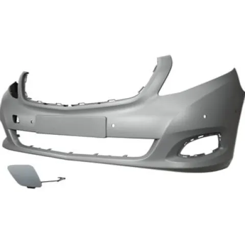 Pare chocs avant pour MERCEDES CLASSE V III (W447) 2014-2019, trous radar et feux antibrouillard, Neuf à peindre