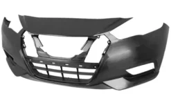 Pare chocs avant pour NISSAN MICRA V (K14), depuis 2017, noir, Neuf